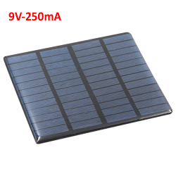 SMM-9V-2W ΜΙΚΡΟ ΦΩΤΟΒΟΛΤΑΙΚΟ ΠΑΝΕΛ 2W 9V (mini solar panel)